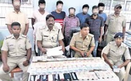 Odisha Police Smash Gambling Ring Near Chhattisgarh Border
