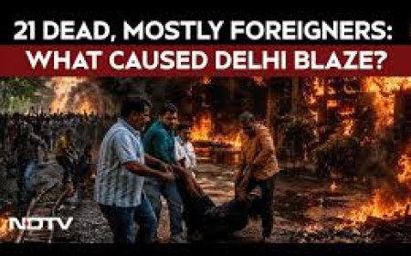 21, mostly foreigners, killed in massive fire at Delhi hotel