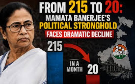 From 215 to 20 in a month: Collapse of Mamata’s political empire,