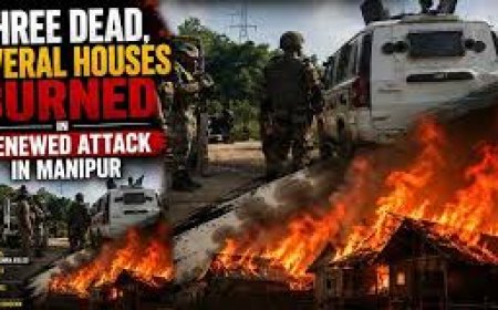 Manipur Village Attack: Three Dead, Houses Burnt In Kangpokpi