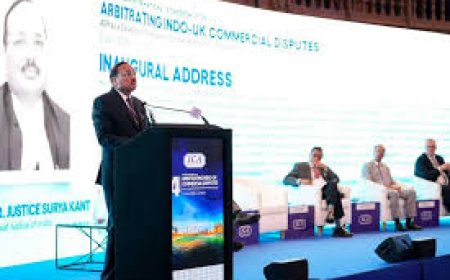 Indian mission in UK condemns disruption at Chief Justice Surya Kant event