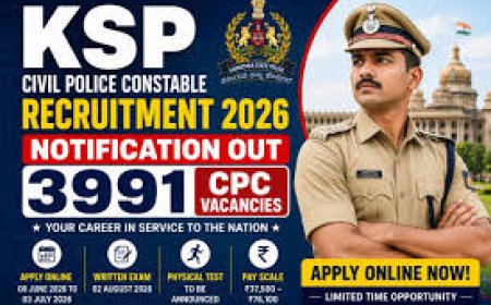 Govt announces recruitment for 3K Civil Police Constables posts