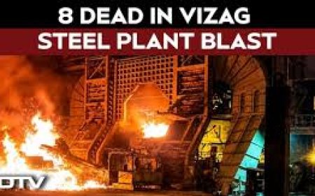 'Severe' blast kills 8 workers at Vizag Steel Plant in Andhra Pradesh