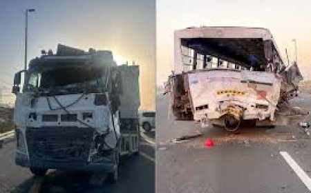 Seven Indian workers killed as minibus hits truck in Dubai