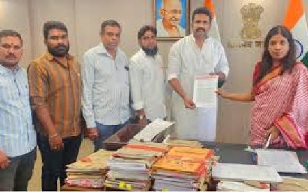 BRS to Collector: Protect 8 acres of government land in Hyderabad