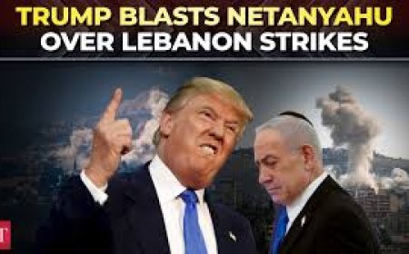 Trump blasts Netanyahu over military ops in Lebanon