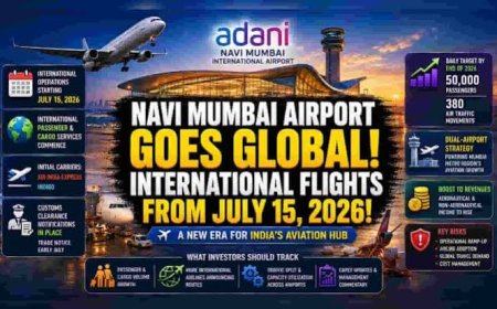 International flights to start from Navi Mumbai airport from July 15