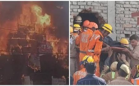 At least 14 students killed in Lucknow building fire, many trapped