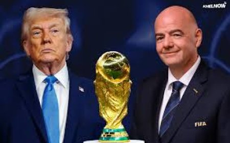 Trump to present trophy at 2026 FIFA World Cup final, says Infantino