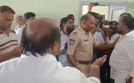 Telangana BJP leaders assault principal for teaching Urdu