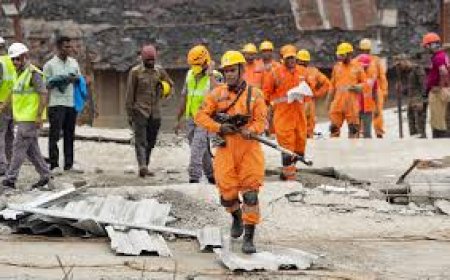 Delayed drain desilting sparks major flood fears in Andhra's Tadepalligudem