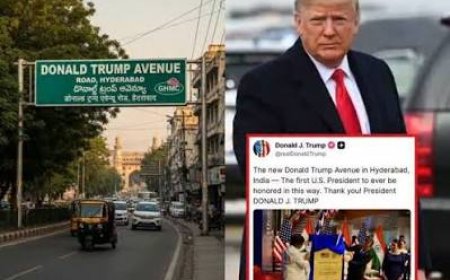 US President Trump thanks India for road name in Hyderabad, says ‘honoured’