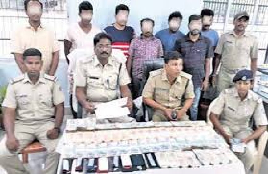 Odisha Police Smash Gambling Ring Near Chhattisgarh Border