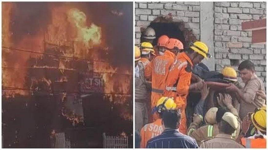 At least 14 students killed in Lucknow building fire, many trapped