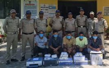 All 4 members arrested as Haridwar Police busts counterfeit currency gang