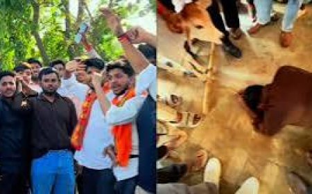 UP hate crime: Hindutva workers force man to kneel before calf