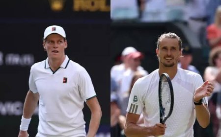 Sinner ends Djokovic's dream in straight sets, faces Zverev for Wimbledon crown