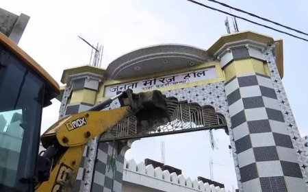 Sambhal administration razes 'illegal' Eidgah, mosque; DM says land worth Rs 5 crore reclaimed 