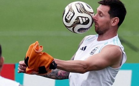 World Cup: Messi in a happy place as Argentina ready to take on England