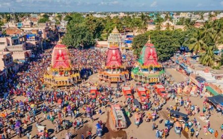 Puri gears up for rain-drenched Rath Yatra amid tight security