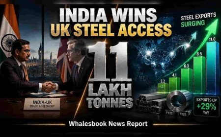 India gets duty-free access for over 11 lakh tonnes of steel exports to UK under trade pact