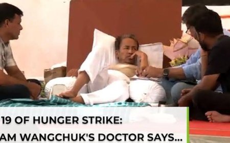 Sonam Wangchuk Removed From Protest Site, Taken To Hospital On Day 21 Of Hunger Strike,