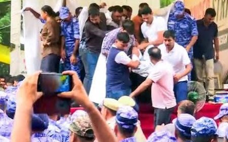 White sheets, plain cloths: How Sonam Wangchuk was removed from Janta Mantar