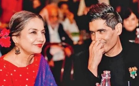 Manish Malhotra Surprised Shabana Azmi At Paris With....jpg