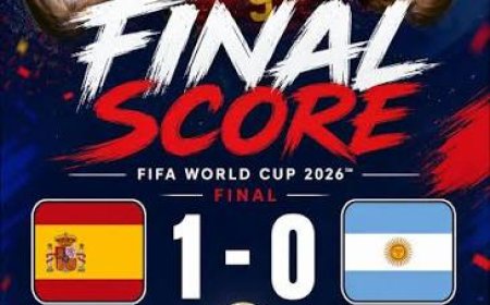 Super-sub Torres stars as Spain down 10-man Argentina to win FIFA World Cup 2026 title