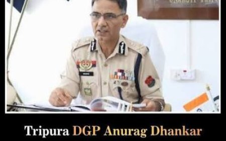 Tripura DGP Anurag Dhankar found dead at police headquarters; suicide suspected