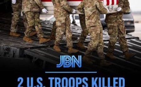 Two US soldiers killed in Jordan attack 