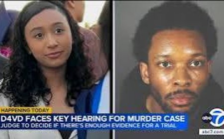 US singer D4vd faces hearing in murder case involving a 14-year-old girl