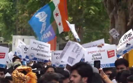 Agreed to NEET debate, Rahul 'backtracked': Govt amid Cong protest