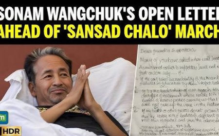 Sonam Wangchuk writes to govt, offers to end hunger strike if...