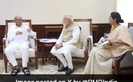 Sharad Pawar, Supriya Sule meet Modi amid NDA switch buzz