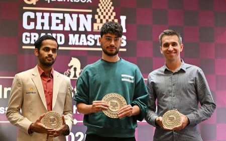Alireza Firouzja wins Chennai Grand Masters; Arjun Erigaisi claims second spot
