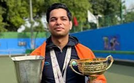 Navneet, the pilot on unpaid leave, to compete in lawn bowls