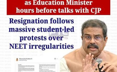 Who said what? Opposition calls Pradhan's exit 'victory for students', demands wider education reforms