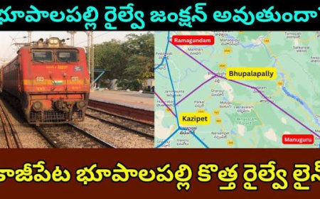 Wait for rly line to Bhupalpalli getting longer and longer 