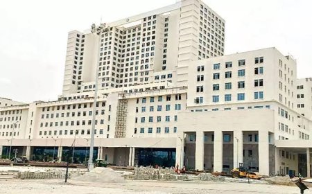 Govt Super Specialty Hospital in Warangal nearing completion ,  Freedom Party  President  Dr Sumanth  congratulates