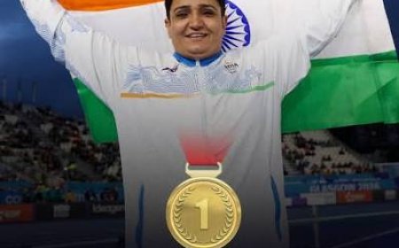 Sharmila Dhankar wins Commonwealth Games gold in women's Shot Put F57