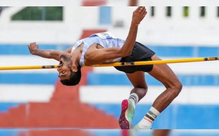 Sarvesh Kushare Wins Historic High Jump Silver At Commonwealth Games