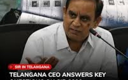 SIR will not affect welfare schemes, says Telangana Chief Electoral Officer