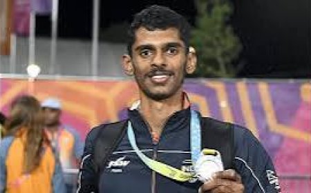 Sreeshankar on a high, defends silver medal from Birmingham 2022