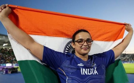 Seema Kaliramna Wins Discus Bronze Despite Three Fouls