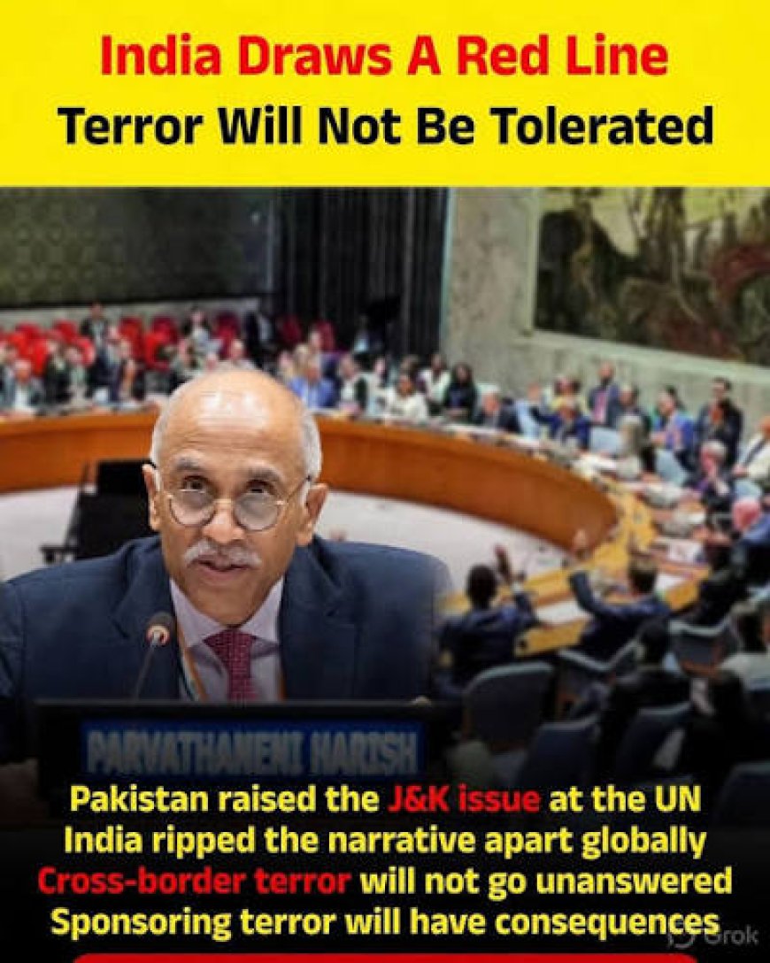 A terrorist is a terrorist': India urges united global action against terror at UN