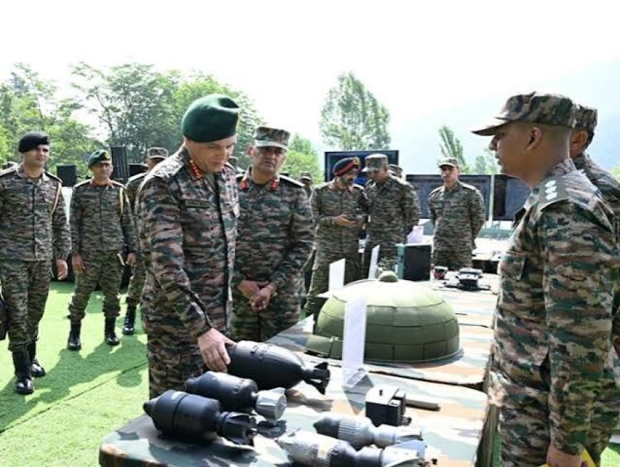 Army Chief Reviews LoC Security During J&K Visit