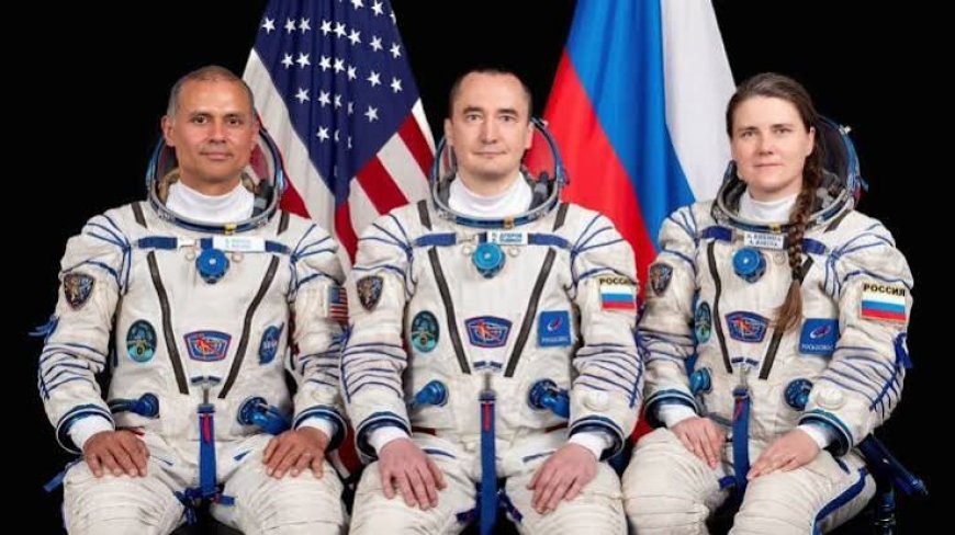 NASA's Anil Menon, 2 Russians lift off on 8-month ISS mission
