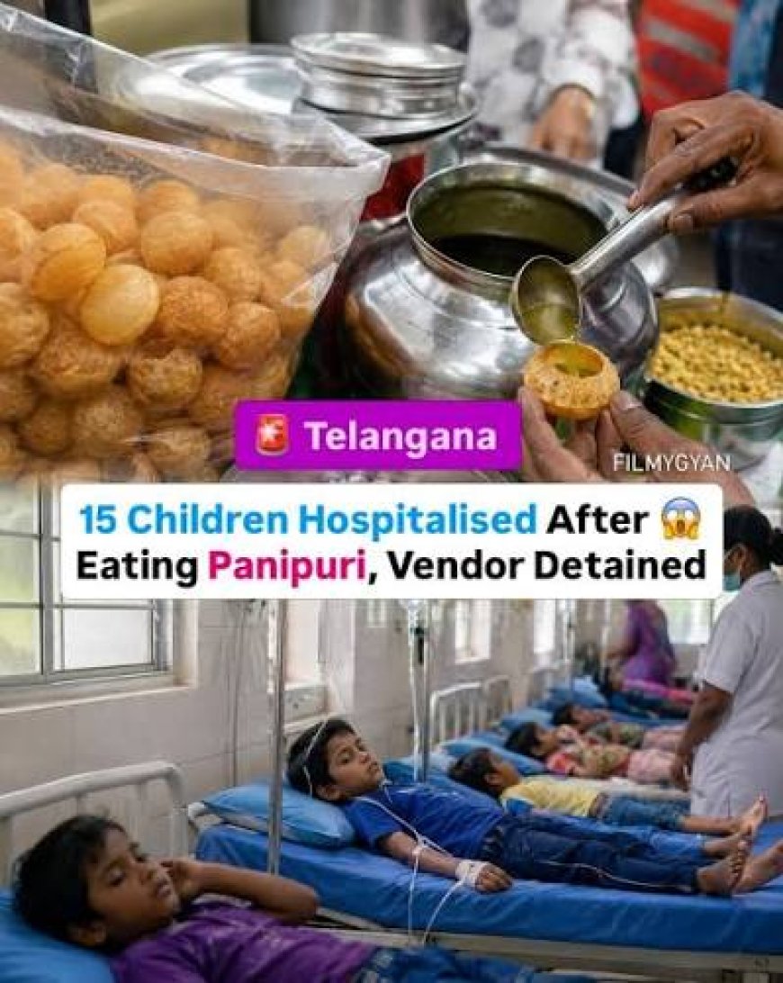 115 Fall Ill After Eating Street Golgappas, 12 Hospitalised In Rajasthan