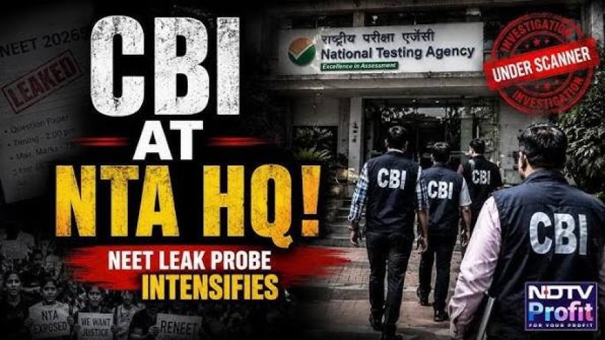 Rs 5 Lakh Paid To NTA Paper-Setter In NEET Leak, 111 Questions Matched: CBI